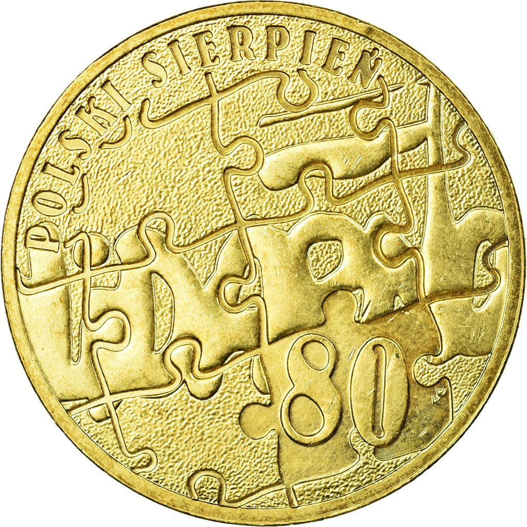 Monnaie, Pologne, August of 1980, 2 Zlote, 2010, Warsaw, TTB, Laiton, KM:737