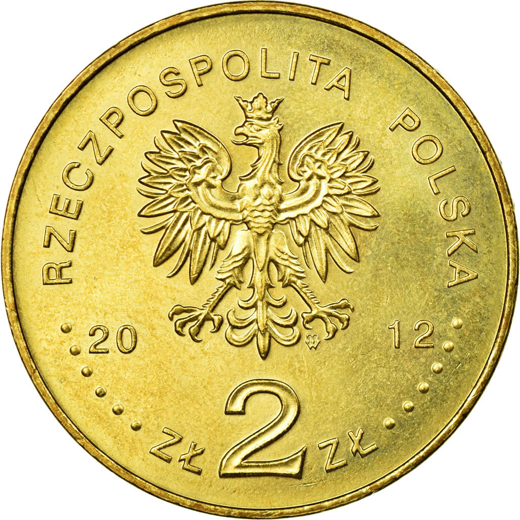 Monnaie, Pologne, Blyskawica, destroyer, 2 Zlote, 2012, Warsaw, TTB, Laiton