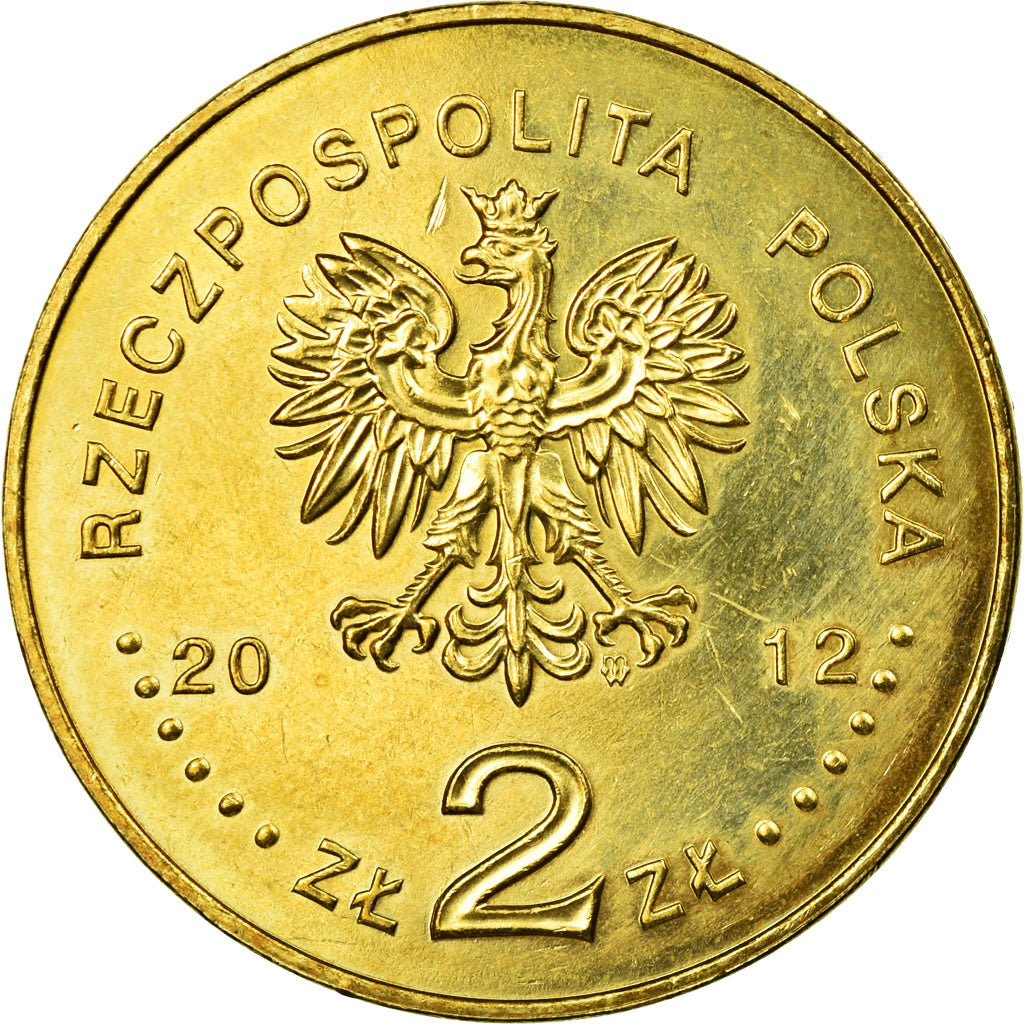 Monnaie, Pologne, Stefan Banach, 2 Zlote, 2012, Warsaw, TTB, Laiton, KM:817