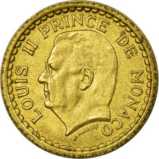 Coin, Monaco, Franc, Undated (1943), EF(40-45), Cupro-Aluminium, Gadoury:MC 132