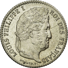 Monnaie, France, Louis-Philippe, 1/4 Franc, 1832, Lille, SUP, Argent