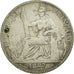 Coin, FRENCH INDO-CHINA, 20 Cents, 1887, Paris, VF(20-25), Silver, KM:3