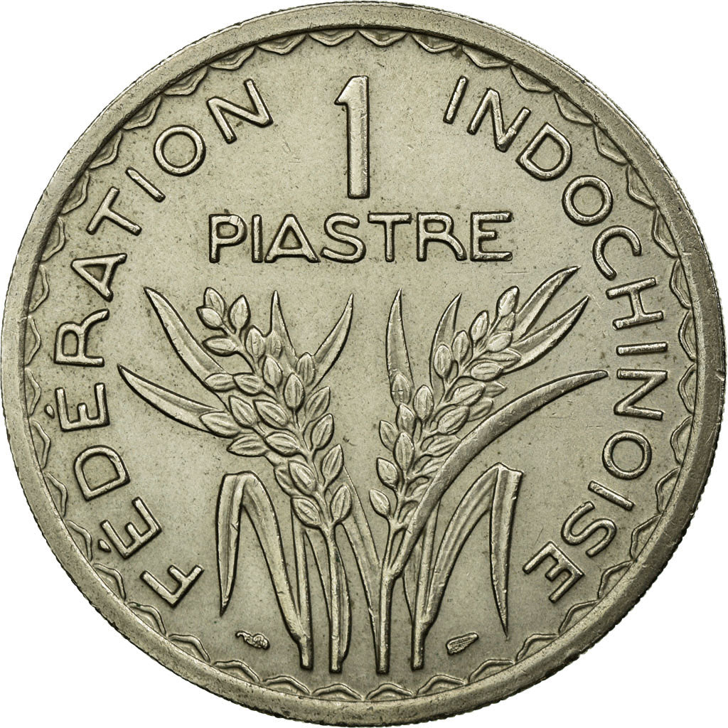 Munten, FRANS INDO-CHINA, Piastre, 1947, Paris, PR, Copper-nickel, KM:32.2