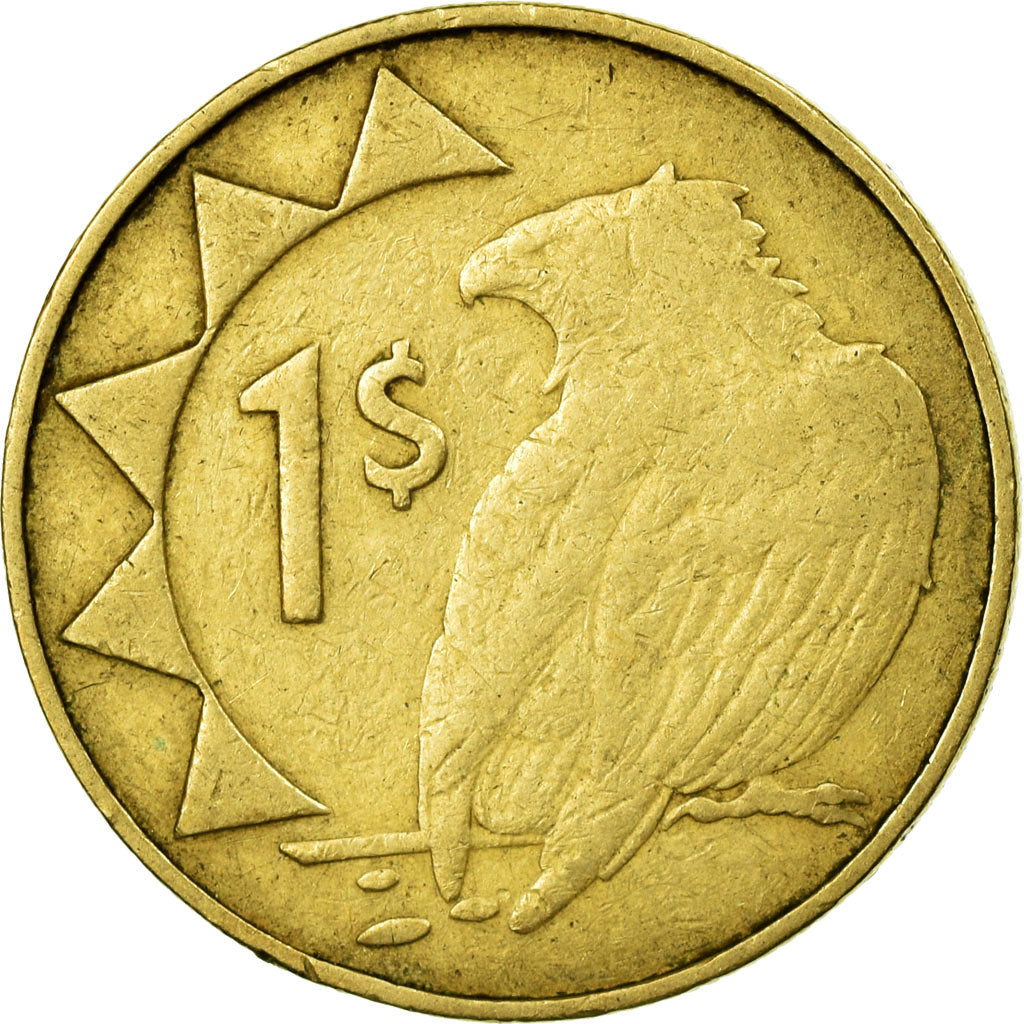 Monnaie, Namibia, Dollar, 1996, Vantaa, TB, Laiton, KM:4
