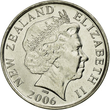 Monnaie, Nouvelle-Zélande, Elizabeth II, 50 Cents, 2006, SUP, Nickel plated