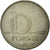 Moneta, Węgry, 10 Forint, 2007, Budapest, EF(40-45), Miedź-Nikiel, KM:695
