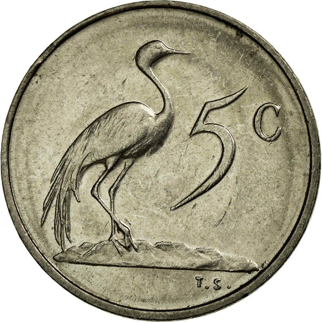 Monnaie, Afrique du Sud, 5 Cents, 1979, TTB, Nickel, KM:100