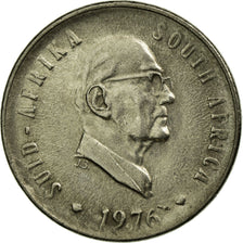 Coin, South Africa, 5 Cents, 1976, EF(40-45), Nickel, KM:93