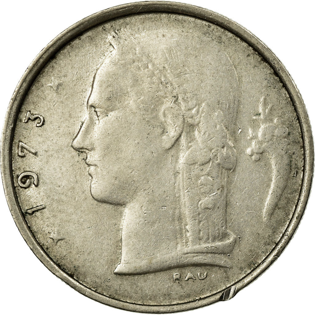 Münze, Belgien, Franc, 1973, SS, Copper-nickel, KM:143.1