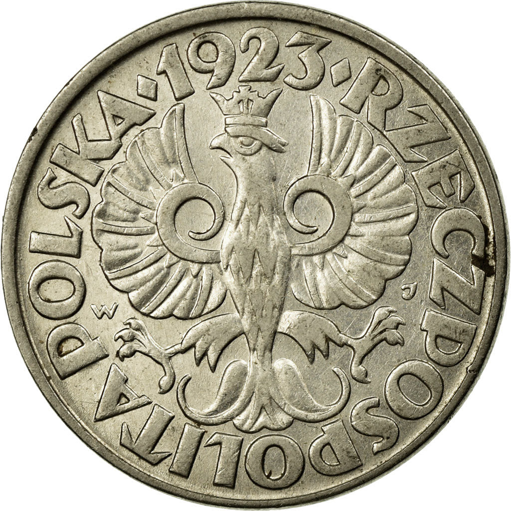 Monnaie, Pologne, 20 Groszy, 1923, Warsaw, TB+, Nickel, KM:12