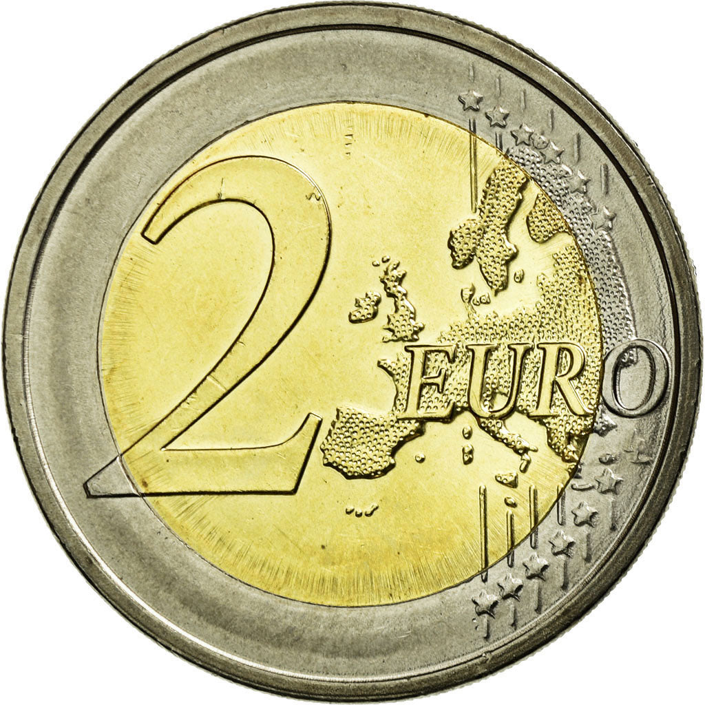 Coin, Slovenia, Euro Coinage, 10th Anniversary, 2 Euro, 2012, AU(55-58)
