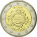 IRELAND REPUBLIC, 2 Euro, Euro Coinage, 10th Anniversary, 2012, SUP