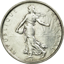 Moneda, Francia, Semeuse, 5 Francs, 1968, EBC, Plata, KM:926, Gadoury:770
