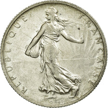 Coin, France, Semeuse, 2 Francs, 1915, Paris, EF(40-45), Silver, KM:845.1
