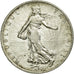 Coin, France, Semeuse, 2 Francs, 1917, Paris, AU(55-58), Silver, KM:845.1