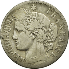 Monnaie, France, Cérès, 2 Francs, 1871, Paris, TB+, Argent, Gadoury:530