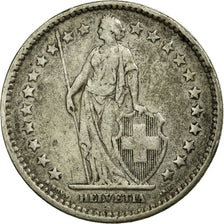 Coin, Switzerland, 2 Francs, 1920, Bern, VF(30-35), Silver, KM:21