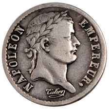 FRANCE, Demi Franc, 1808, Paris, EF(40-45), Silver, Gadoury #398, 2.42