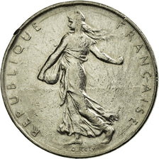 Coin, France, Semeuse, Franc, 1972, Paris, EF(40-45), Nickel, KM:925.1