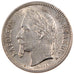 FRANCE, Napoléon III, Franc, 1868, Paris, KM #806.1, AU(55-58), Silver, Gadoury 