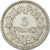 Moneta, Francia, Lavrillier, 5 Francs, 1945, MB+, Alluminio-bronzo, KM:888a.2