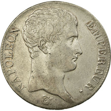 Moneta, Francia, Napoléon I, 5 Francs, 1804, Paris, BB, Argento, KM:662.1