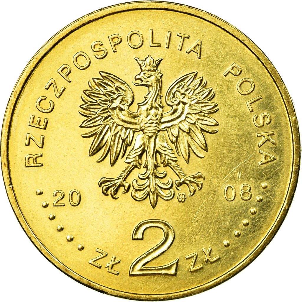Monnaie, Pologne, 90th Anniversary of the Greater Poland Uprising, 2 Zlote