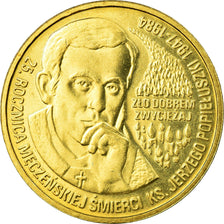 Monnaie, Pologne, Fr. Jerzy Popieluszko, 25th Anniversary of Murder, 2 Zlote