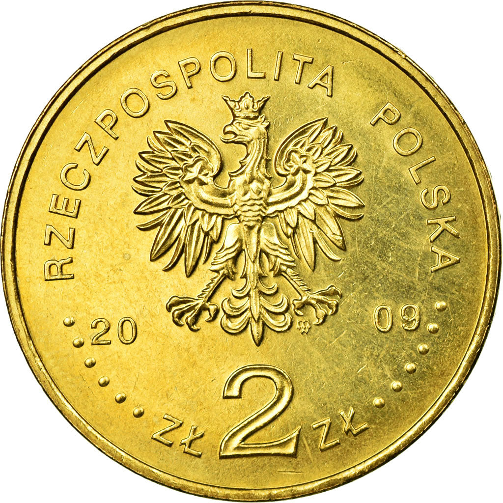 Monnaie, Pologne, Jedrzejow Cistercian Monastery, 2 Zlote, 2009, Warsaw, TTB