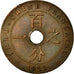 Coin, FRENCH INDO-CHINA, Cent, 1921, Paris, VF(30-35), Bronze, KM:12.1