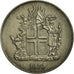 Monnaie, Iceland, George VI, 10 Kronur, 1970, TTB, Copper-nickel, KM:15