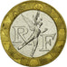 Moneta, Francia, Génie, 10 Francs, 1988, BB, Bi-metallico, KM:964.1