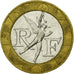 Munten, Frankrijk, Génie, 10 Francs, 1988, FR+, Bi-Metallic, KM:964.1