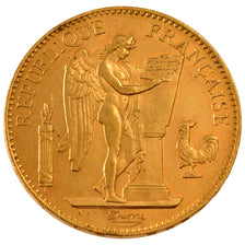 FRANCE, 100 Francs, 1911, Paris, KM #858, AU(55-58), Gold, Gadoury #1137a, 32.27