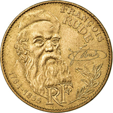 Coin, France, François Rude, 10 Francs, 1984, Paris, AU(50-53), Nickel-Bronze