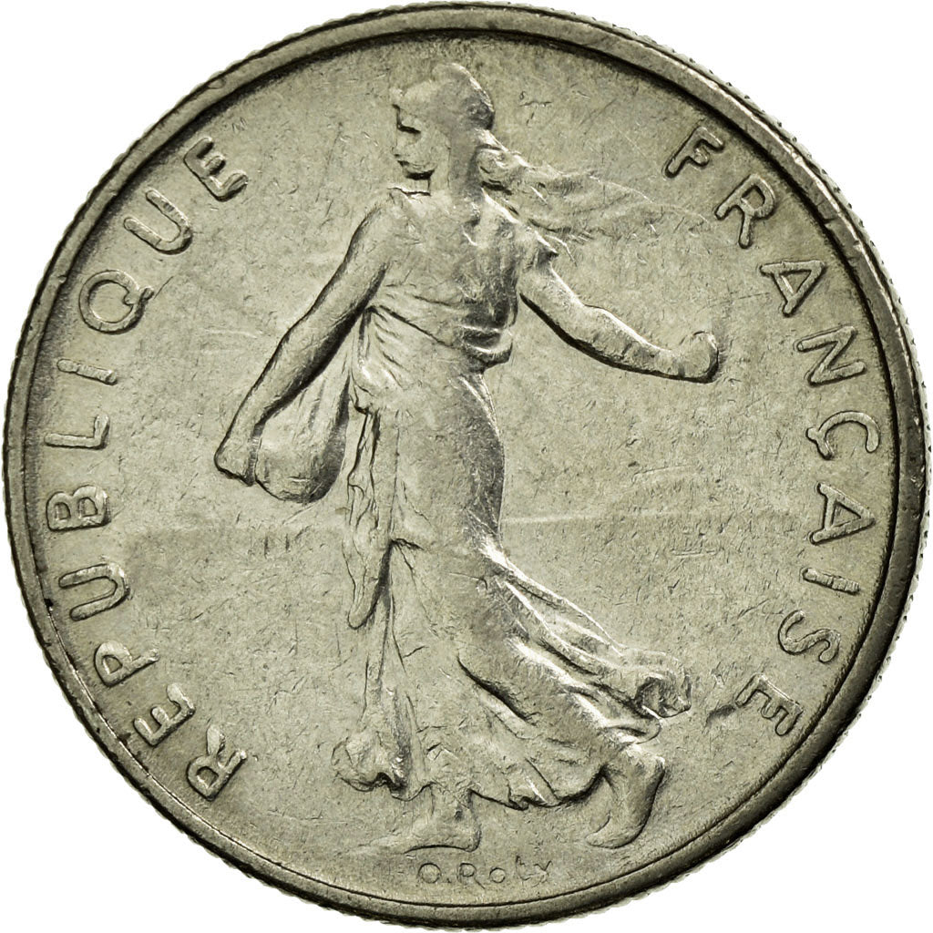 Coin, France, Semeuse, 1/2 Franc, 1970, Paris, EF(40-45), Nickel, KM:931.1