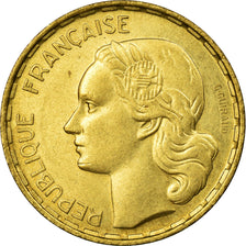 Moeda, França, Guiraud, 50 Francs, 1953, Paris, AU(50-53), Alumínio-Bronze