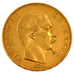 FRANCE, Napoléon III, 50 Francs, 1859, Paris, KM #785.1, AU(50-53), Gold, Gadour