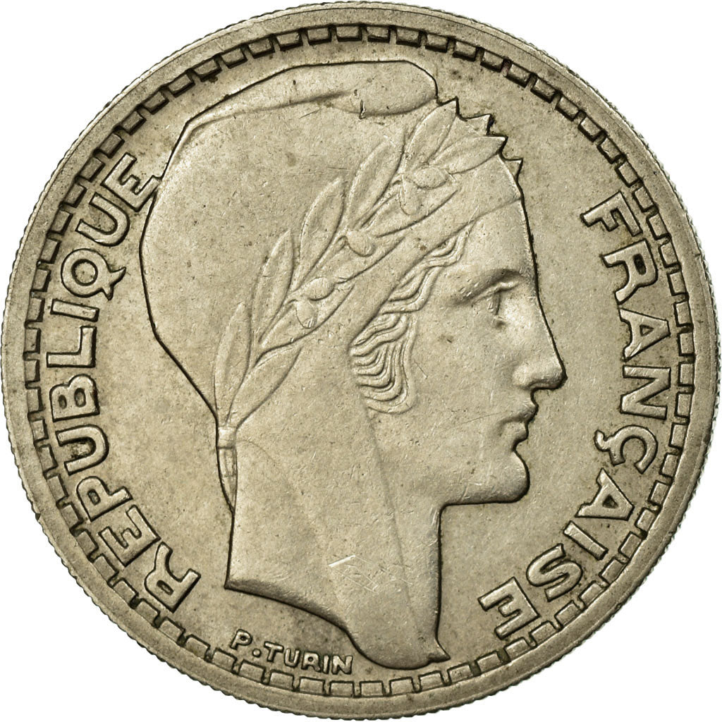 Coin, France, Turin, 10 Francs, 1946, Beaumont - Le Roger, EF(40-45)