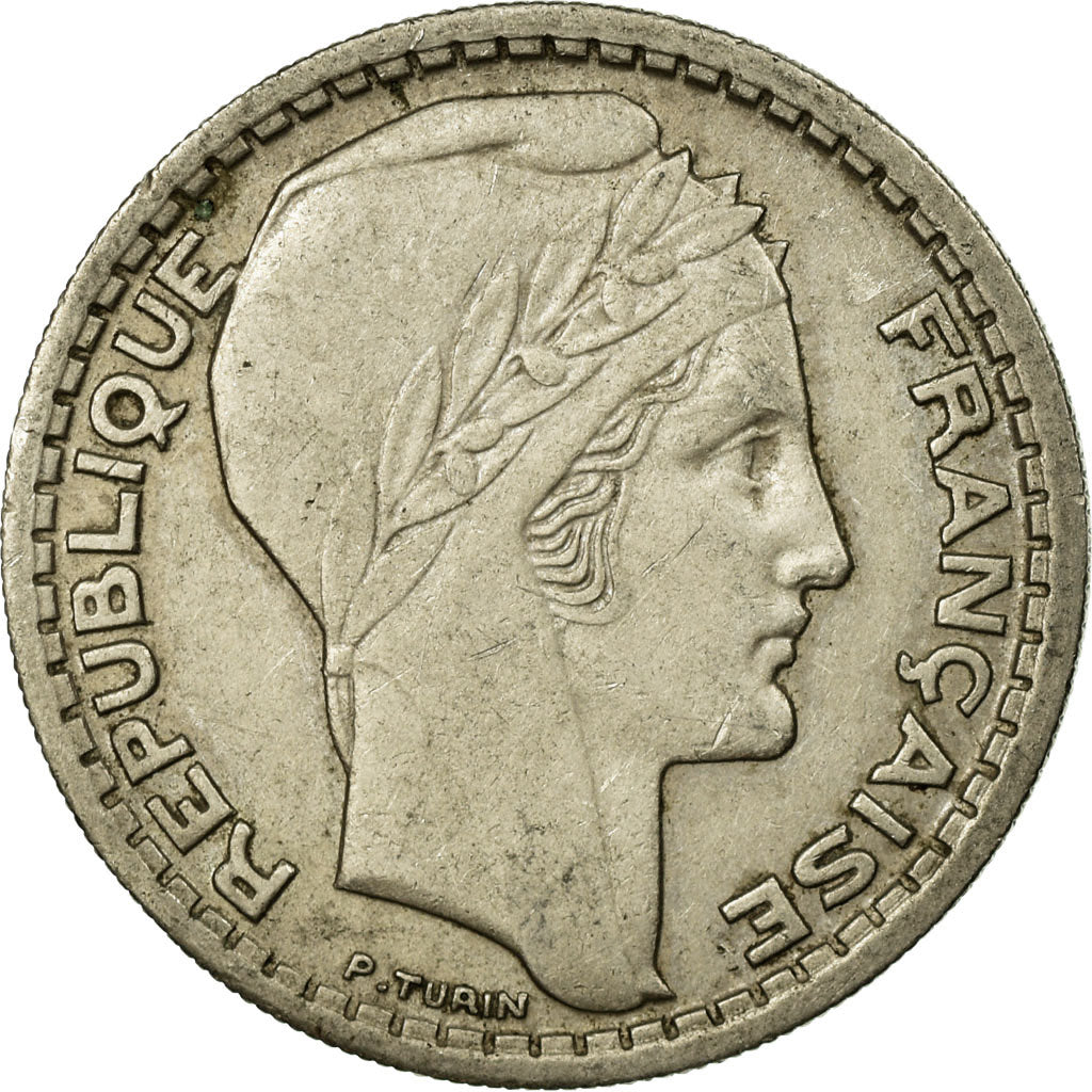 Coin, France, Turin, 10 Francs, 1946, Beaumont - Le Roger, VF(30-35)