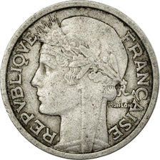 Moneta, Francja, Morlon, 2 Francs, 1959, Paris, EF(40-45), Aluminium, KM:886a.1
