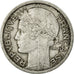 Moneta, Francja, Morlon, 2 Francs, 1959, Paris, EF(40-45), Aluminium, KM:886a.1