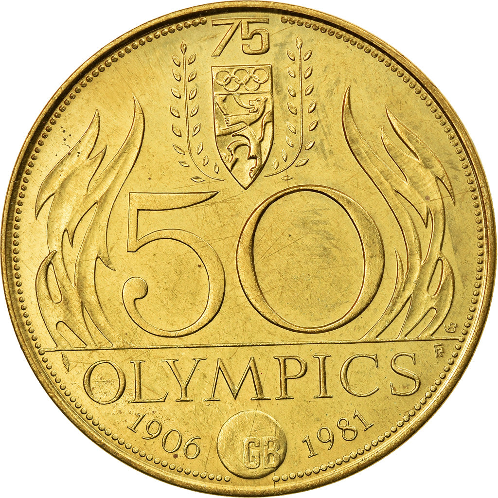France, Medal, 50 Olympics, Moto-Cross, Sports & leisure, 1981, AU(50-53)