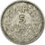 Coin, France, Lavrillier, 5 Francs, 1947, Paris, VF(20-25), Aluminum, KM:888b.1