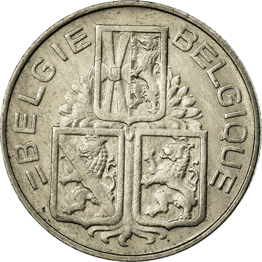 Coin, Belgium, Franc, 1940, VF(30-35), Nickel, KM:120