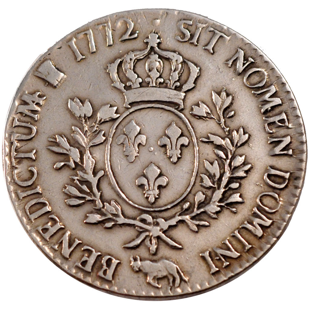 Francia, Ecu, 1772, Pau, BB, Argento, Gadoury:323a