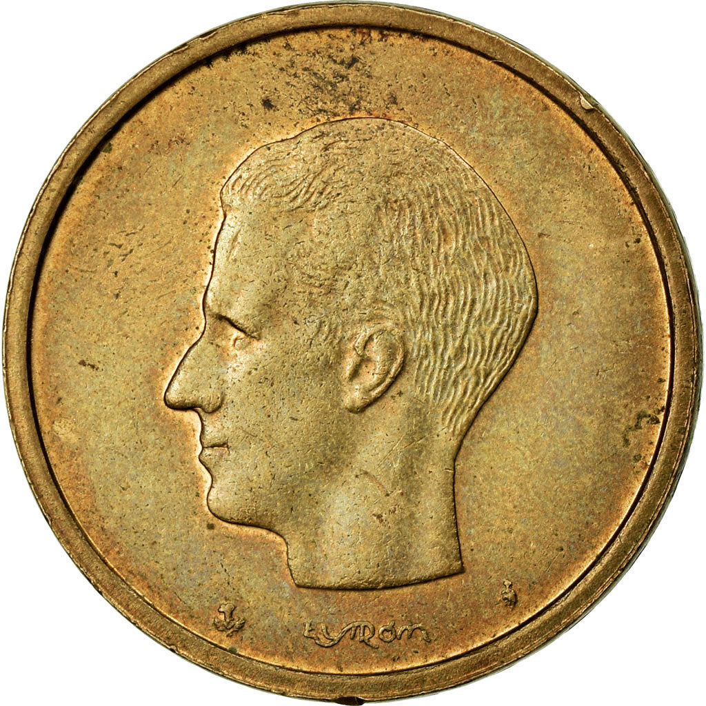 Moeda, Bélgica, 20 Francs, 20 Frank, 1981, VF(30-35), Níquel-Bronze, KM:159