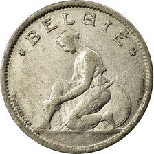 Coin, Belgium, Franc, 1935, EF(40-45), Nickel, KM:90