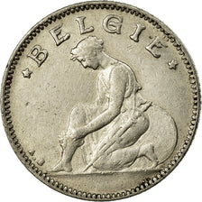 Coin, Belgium, 50 Centimes, 1933, EF(40-45), Nickel, KM:88