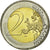 Luksemburg, 2 Euro, Château de Berg, 2008, Paris, AU(55-58), Bimetaliczny